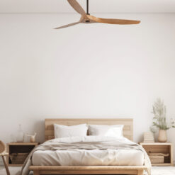 MOREA Ø1520MM BROWN 3 BLADES MAPLE TUYA Faro Barcelona 1-FR33519WT