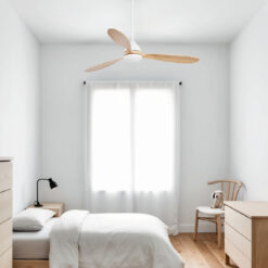 POROS Ø1320MM WHITE 3 BLADES 19W LED 2700K TUYA Faro Barcelona 1-FR33524WT