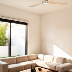 LANTAU L DCØ1320 NIQ MAT 3 BLADES PINE LED 15W TUY Faro Barcelona 1-FR33560DCWT