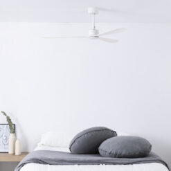 AMELIA Ø1320MM WHITE 3 BLADES WHITE TUYA Faro Barcelona 1-FR33760WT