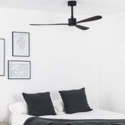 AMELIA Ø1320MM BLACK 3 BLADES BLACK TUYA Faro Barcelona 1-FR33761WT