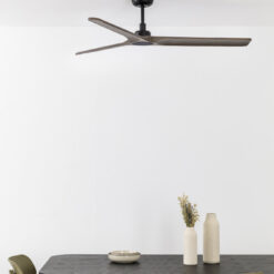 HEYWOOD L Ø1320MM BLACK 3 BLADES WOOD DARK TUYA Faro Barcelona 1-FR33809WT
