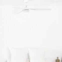 PUNT Ø1300MM WHITE 3 BLADES WHITE LED 18W TUYA Faro Barcelona 1-FR33814WT-20