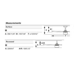 PUNT TEK M Ø1300 BLACK 3B 3000K Faro Barcelona 1-FR338153N
