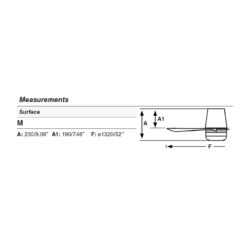 PUNT TUB M Ø1300 BLACK 3B NOGAL 20W SWT TUYA Faro Barcelona 1-FR33831WT1S