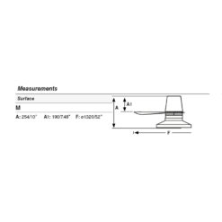 PUNT TUB TAK Ø1300 BLACK 3B NOGAL 4000K TUYA Faro Barcelona 1-FR33831WT2C
