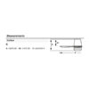 Faro Barcelona MINI PUNT TUB S Ανεμιστήρας Οροφής LED 10W 550lm Λευκό/Ξύλο  με DC Motor – Τηλεχειριστήριο 1-FR338331S