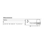 Faro Barcelona MINI PUNT TUB S Ανεμιστήρας Οροφής LED 10W 550lm Λευκό/Ξύλο  με DC Motor – Τηλεχειριστήριο 1-FR338331S
