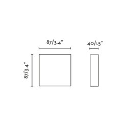 WHITE WALL CONTROL DC FANS W/LIGHT DIMM Faro Barcelona 1-FR33987