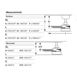 CRUISER XL RECESSED Ø1600 WHITE 3B 20W SWT Faro Barcelona 1-FR34292R1S