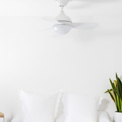 HVAR Ø970MM WHITE 3 BLADES 24W TUYA Faro Barcelona 1-FR34300WT