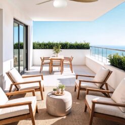 OUTWOOD Ø1500 BROWN 3B ROBLE 1XE27 TUYA Faro Barcelona 1-FR34360WT1B