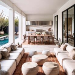 OUTWOOD Ø1500 WHITE 3B ROBLE 1XE27 TUYA Faro Barcelona 1-FR34361WT1B
