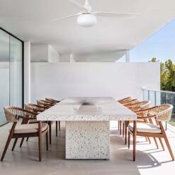 OUTWOOD Ø1500 WHITE 3B BLANCAS 1XE27 Faro Barcelona 1-FR343631B