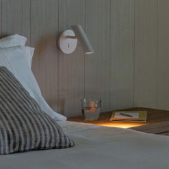 LEO WALL LIGHT WHITE LED 3.5W 2700K Faro Barcelona 1-FR43792