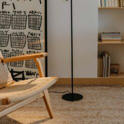 LEO BLACK LIVING ROOM FLOOR LED 7W 2700K Faro Barcelona 1-FR43799