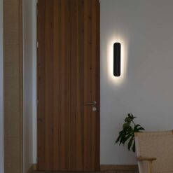 NOVO 500 BLACK LED WALL LAMP 12W 2700K Faro Barcelona 1-FR62725