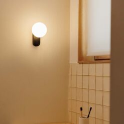 MABE WALL LAMP BLACK LED 6W 3000K Faro Barcelona 1-FR62830