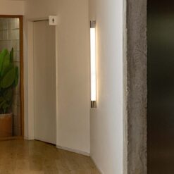 KIVA 1200 CHROME LED WALL LIGHT 18W 3000K Faro Barcelona 1-FR62836