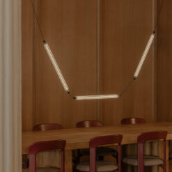 LUMINA 600 3L PENDANT LAMP CURVEDED BLACK LED 36W  Faro Barcelona 1-FR64652-111
