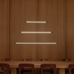 LUMINA 900 1L PENDANT LAMP HORIZONTAL BLACK LED 18 Faro Barcelona 1-FR64672-111