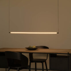 LUMINA 1200 1L PENDANT LAMP HORIZONTAL BLACK LED 2 Faro Barcelona 1-FR64682-111