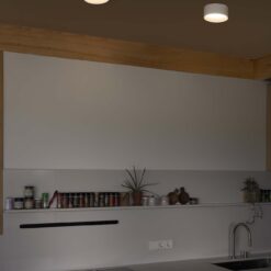 MIZU CEILING LAMP WHITE/WHITE LED 15W 2700K Faro Barcelona 1-FR68617