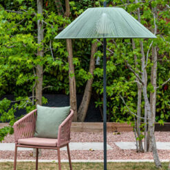 SAIGON OUT FLOOR LAMP GREEN 2M 100 BASE CONCRETE Faro Barcelona 1-FR71569-12