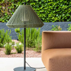 SAIGON OUT FLOOR LAMP 1M C70 GREEN Faro Barcelona 1-FR71575-11
