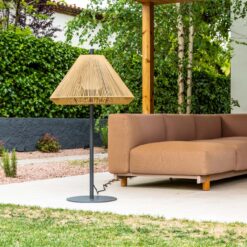 SAIGON OUT FLOOR LAMP 1M C70 OCHRE Faro Barcelona 1-FR71575-13