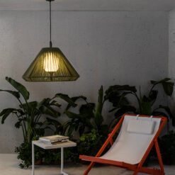 SAIGON OUT GREEN PENDANT L. C70 CONE CAP Faro Barcelona 1-FR71579C-11