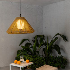 SAIGON OUT OCHRE PENDANT L. C70 CONE CAP Faro Barcelona 1-FR71579C-13
