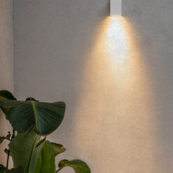 KOV WHITE SQUARE WALL L. LED 2x6W 3000K 34°/34° Faro Barcelona 1-FR71793-135