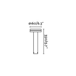 ESPOT 350 BEACON D.GREY 9W 2200-2700-3200-4000K Faro Barcelona 1-FR71946