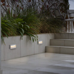 DUNE WALL LAMP RECTANGULAR MATT WHITE 6W 4CCT Faro Barcelona 1-FR71967