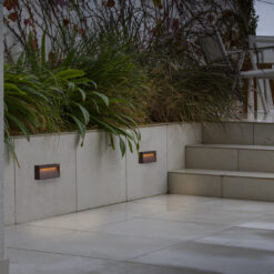 DUNE WALL LAMP RECTANGULAR CORTEN 6W 4CCT Faro Barcelona 1-FR71968