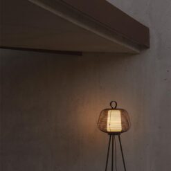NARA FLOOR LAMP BLACK 1xE27 Faro Barcelona 1-FR72103-156