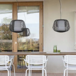 NARA PENDANT BLACK 1xE27 Faro Barcelona 1-FR72104-156