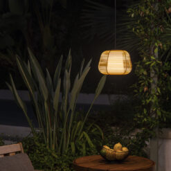 NARITA SUSPENDED W/DIFF BEIGE 1xE27 Faro Barcelona 1-FR72126-159