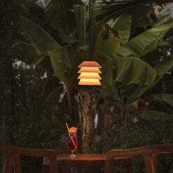TOBA PENDANT WITH CANOPY BEIGE 1xE27 Faro Barcelona 1-FR72126-164