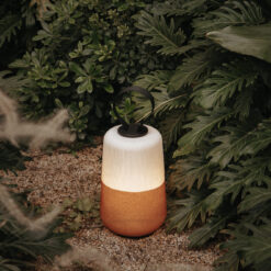 MUNA PORTABLE WHITE/ORANGE  E27 Faro Barcelona 1-FR72151