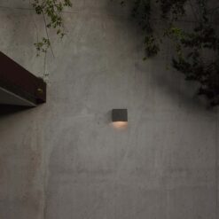 GROT 160 WALL LAMP CONCRETE LED 6W 2700K Faro Barcelona 1-FR75630