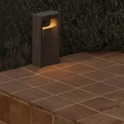 GLINT 400 BOLARD CONCRETE LED 6W 2700K Faro Barcelona 1-FR75637