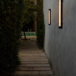 SCUBA 600 LOUVER BLACK WALL LAMP 20W 2700K 220-240 Faro Barcelona 1-FR75756