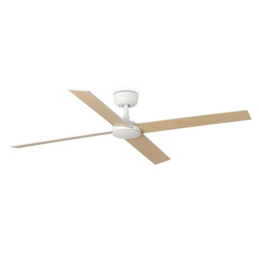 RUDDER L 4 Ø1320 WHITE 4P WHITE ASH 0-10V Faro Barcelona 1-FR34355VC