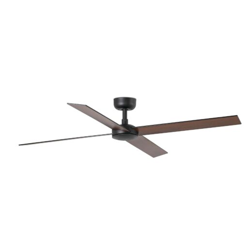 RUDDER L 4 Ø1320 BLACK 4P BLACK WALNUT 0-10V Faro Barcelona 1-FR34356VC