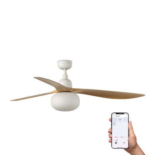 OUTWOOD Ø1500 WHITE 3B ROBLE 1XE27 TUYA Faro Barcelona 1-FR34361WT1B