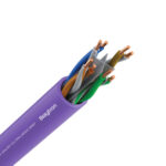Καλώδιο DATA, CAT6 UTP, DT7A, CU, μωβ (305m) Braytron BZ20-00419BR
