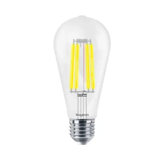 Λάμπα led ST64 7W E27 2700K Braytron BA46-00720BR
