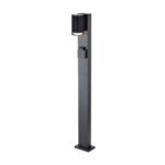 V‑TAC 24310VT Κολωνάκι Κήπου GU10 Μαύρο IP44 105×125×800